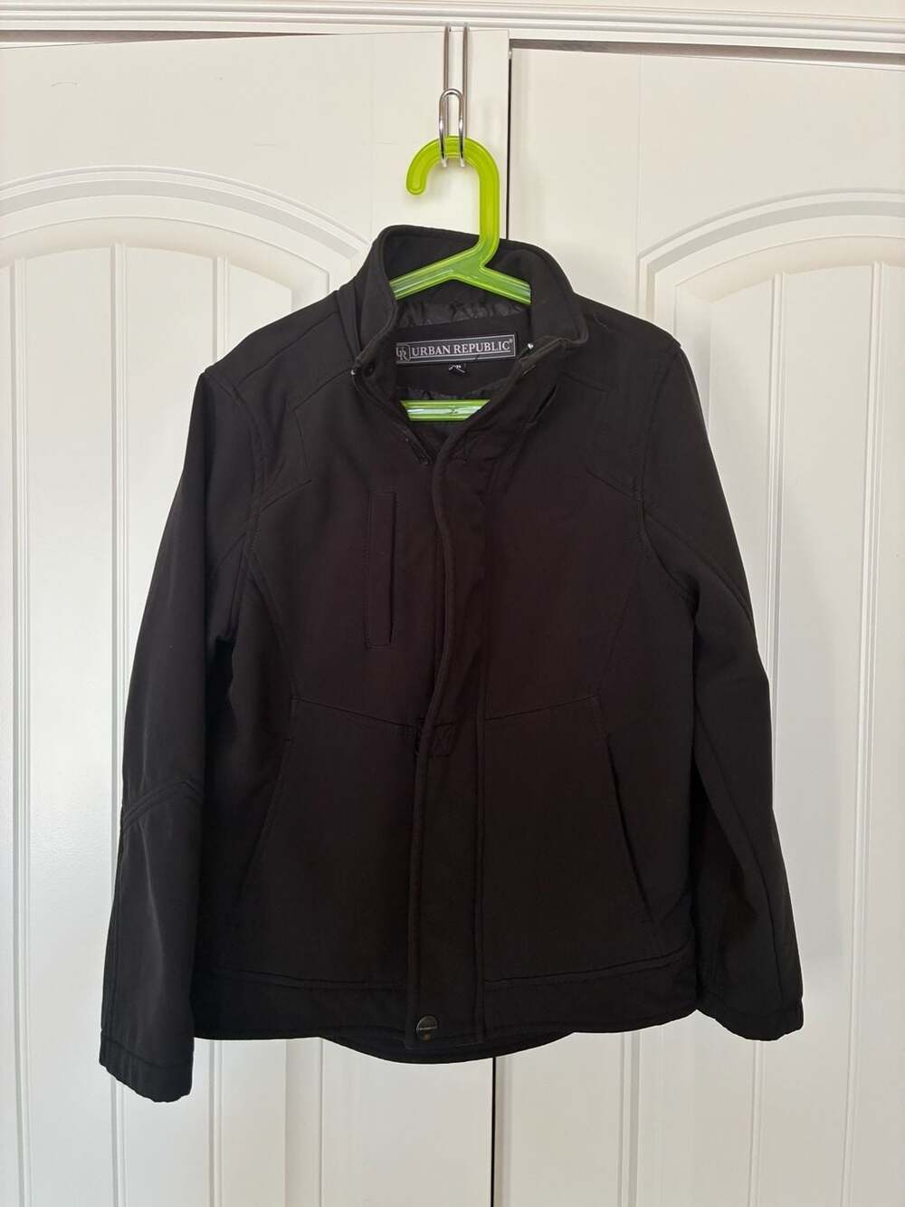 Urban Republic Black Softshell Jacket Size M 10/12